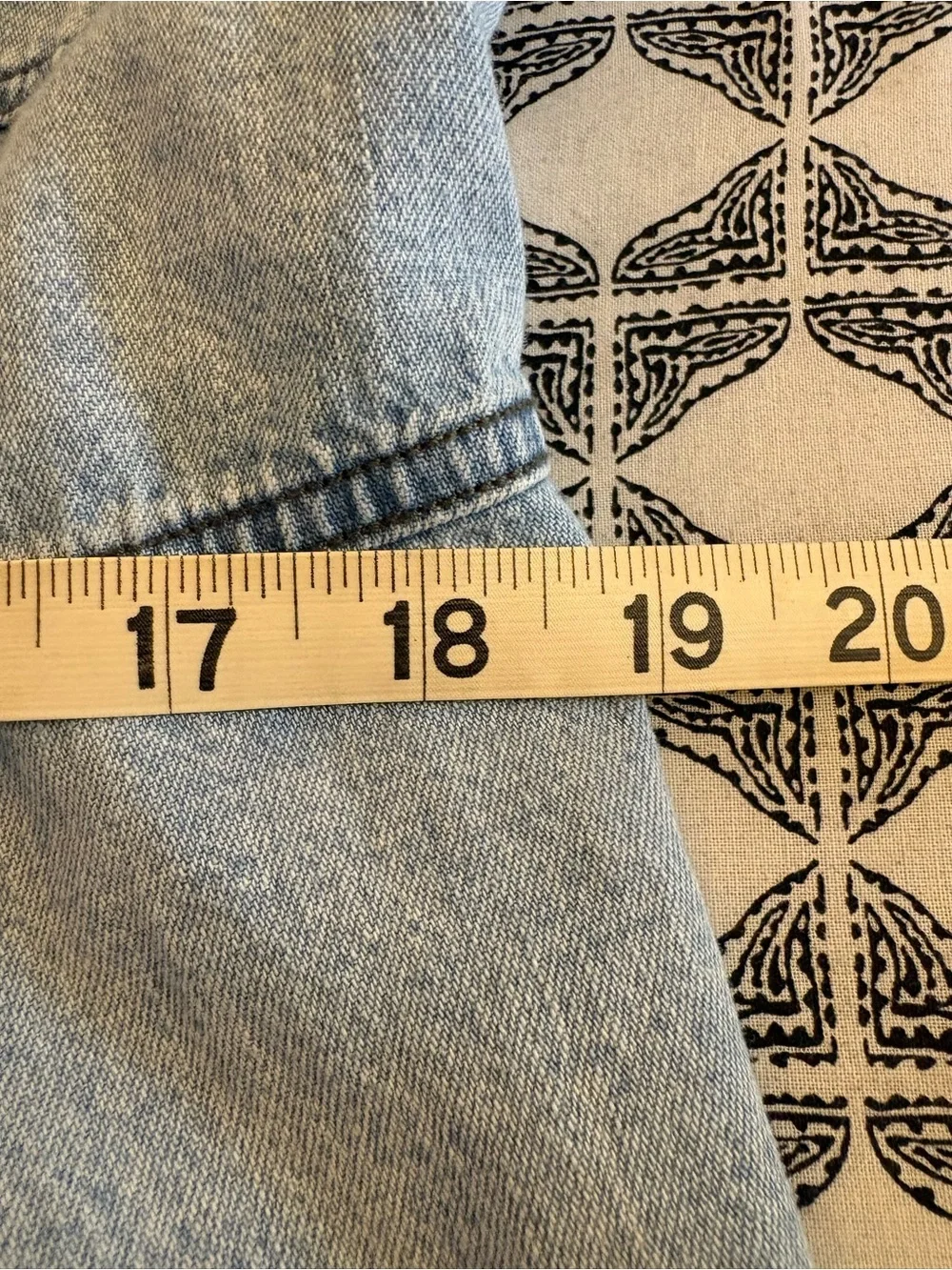 FREE PEOPLE Jenny Tunic in Washed Denim size M